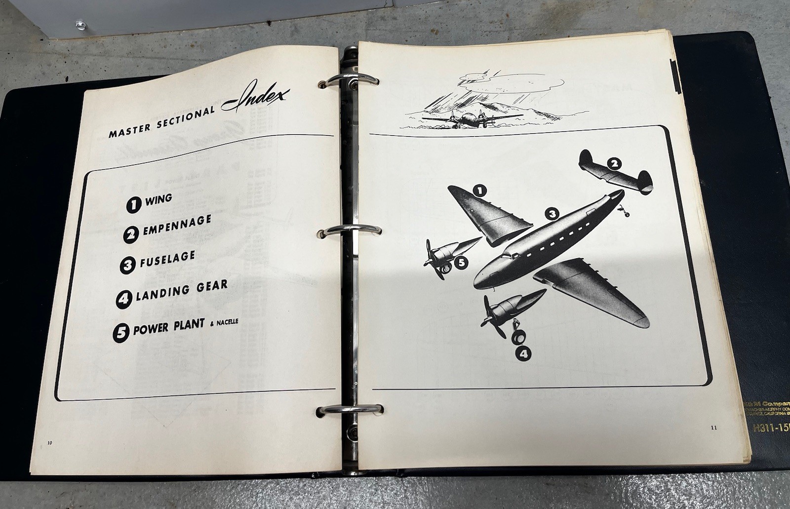 Lockheed Lodestar Model 18 Maintenance Parts Catalog-Original