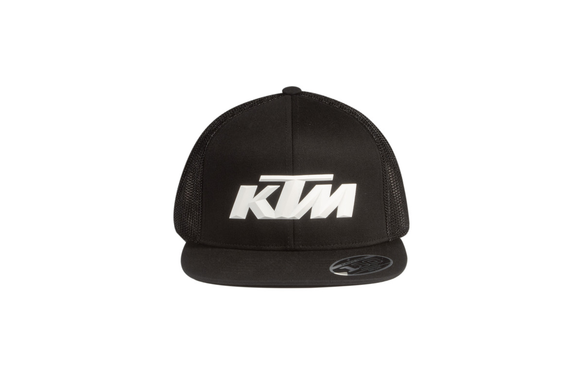 KTM Logo Trucker Cap - Black - One Size