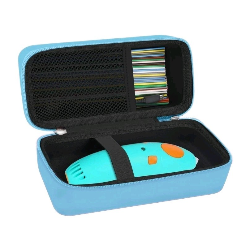 Leayjeen 3D Pen Case & Filament, Has Wrist Strap, Hard Outer Case NWOT(185)