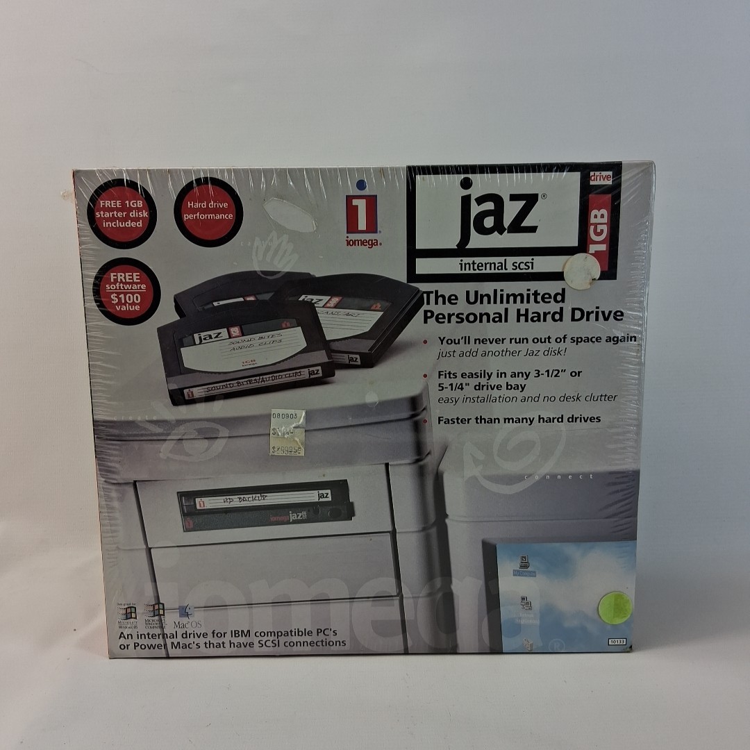 Iomega Jaz 1GB Internal SCSI Drive 10133 FACTORY SEALED
