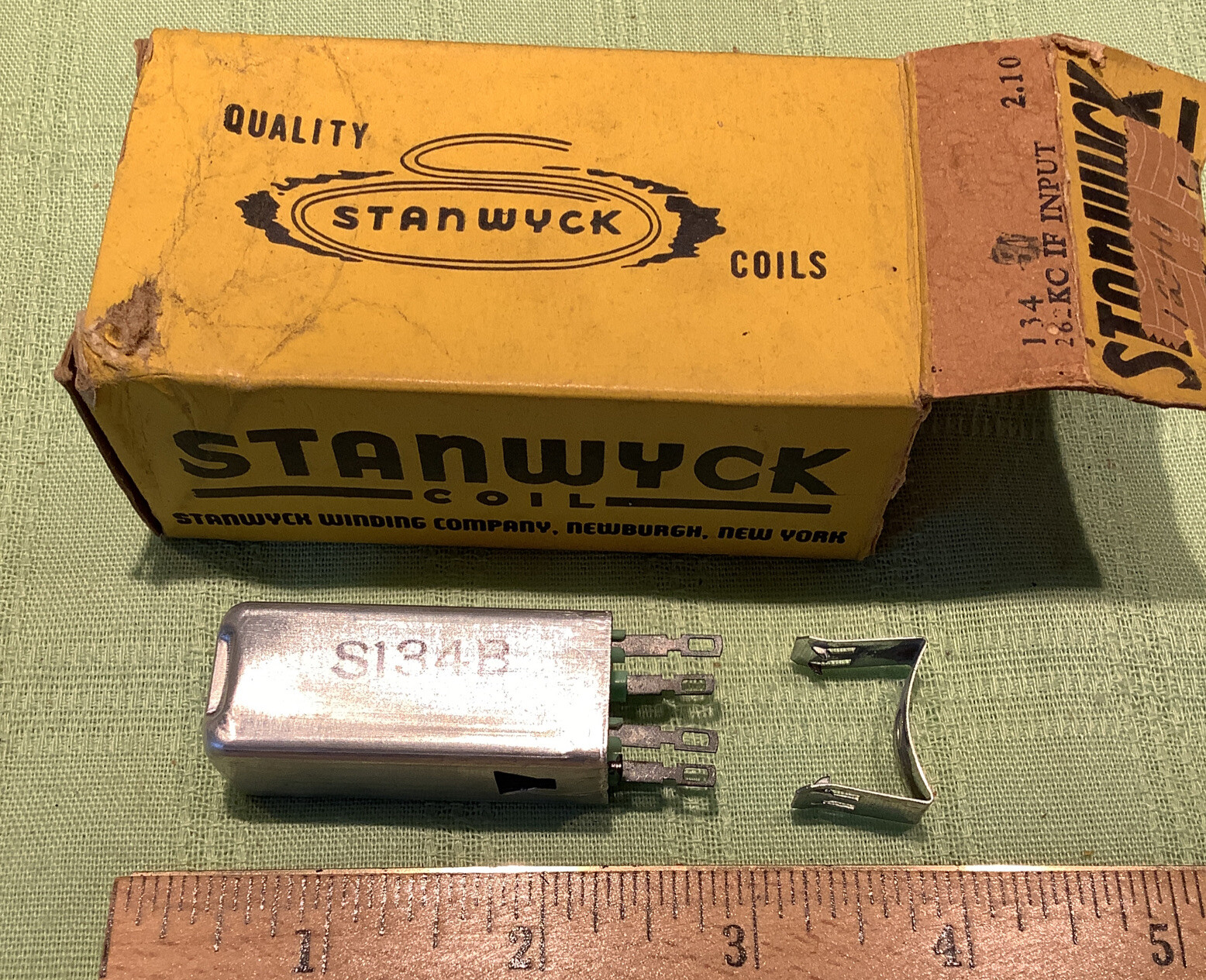 stanwyck coils s134B iF transformer 262kc