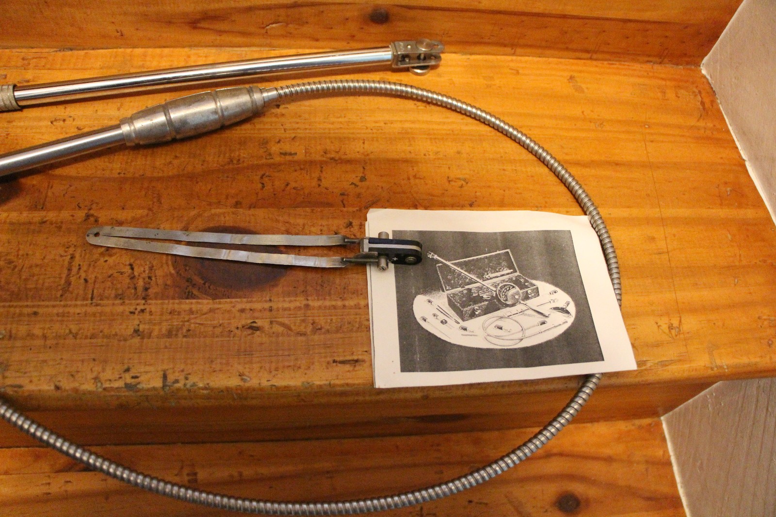 Vintage Alnor Pyrocon Thermocouple Pyrometer Surface Temperature Kit with case