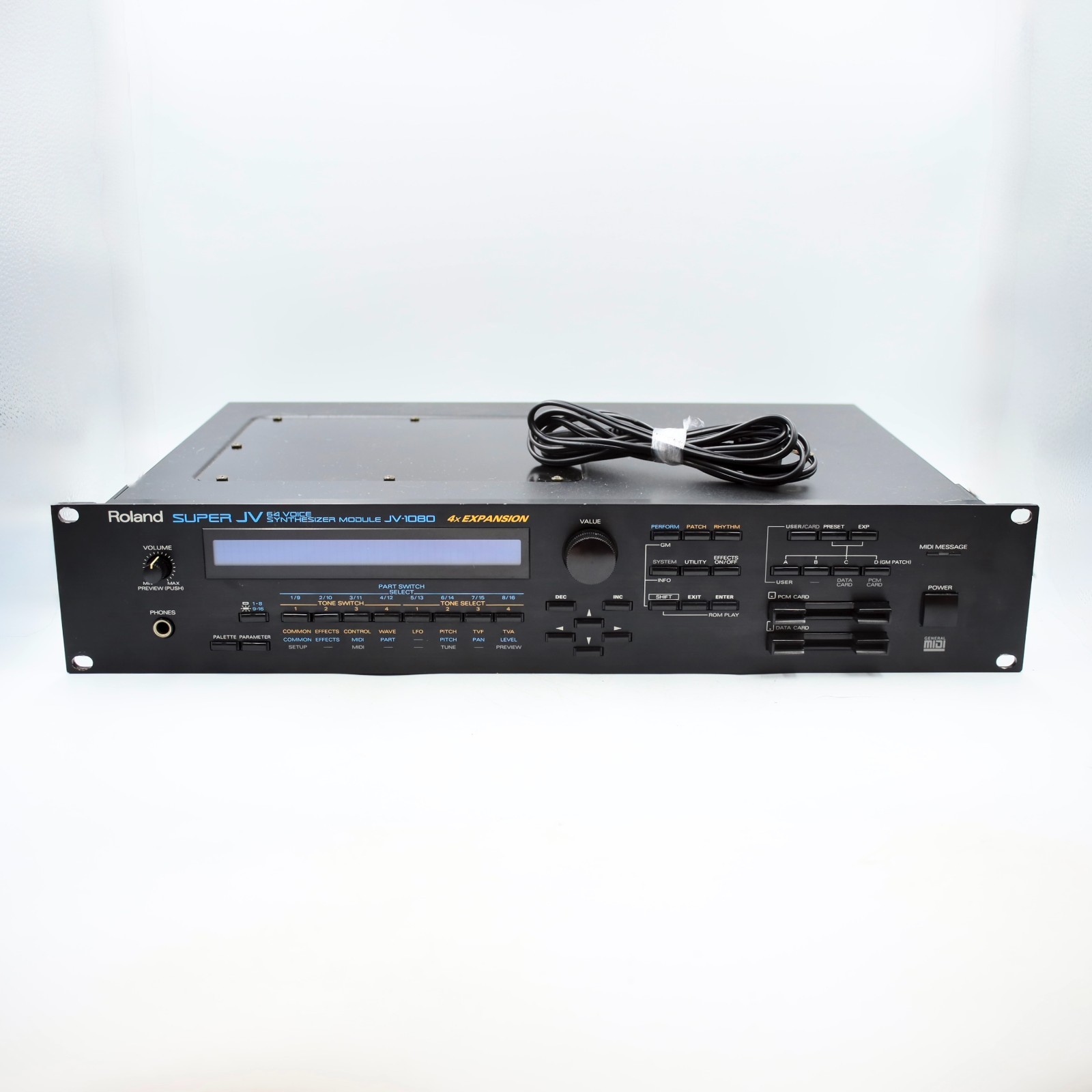 Roland JV-1080 64-Voice Synthesizer Module Made in Japan AH59797