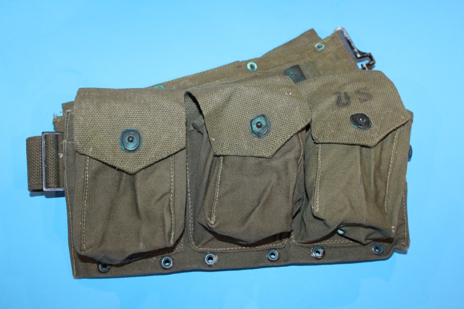 M1937 Browning Automatic Rifle BAR Magazine Belt, Harian Stitch, 1952, NOS