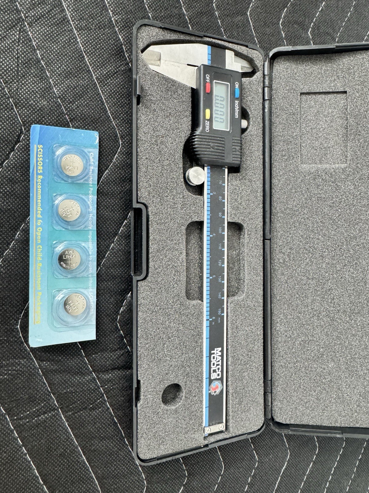 Matco Calipers DC601 with Hard Case Extra Batteries