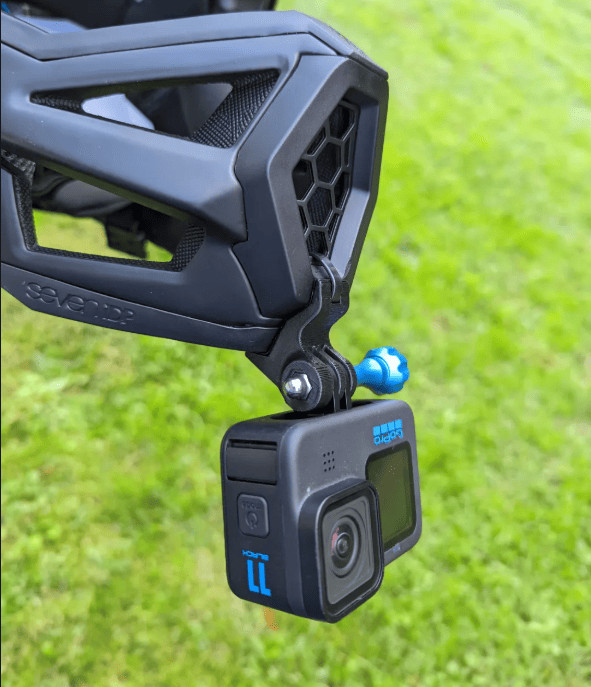 Chin Bar GoPro Mount for 7iDP Project 23 Helmets – Stable Mount for GoPro Camera