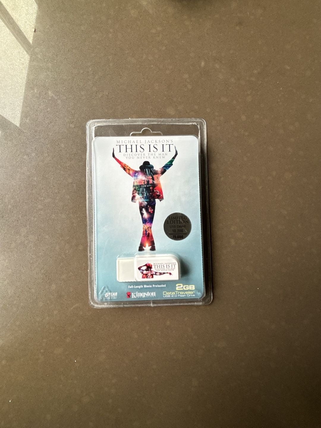 Michael Jackson's This Is It Limited Edition 2GB Kingston DataTraveler USB Flash