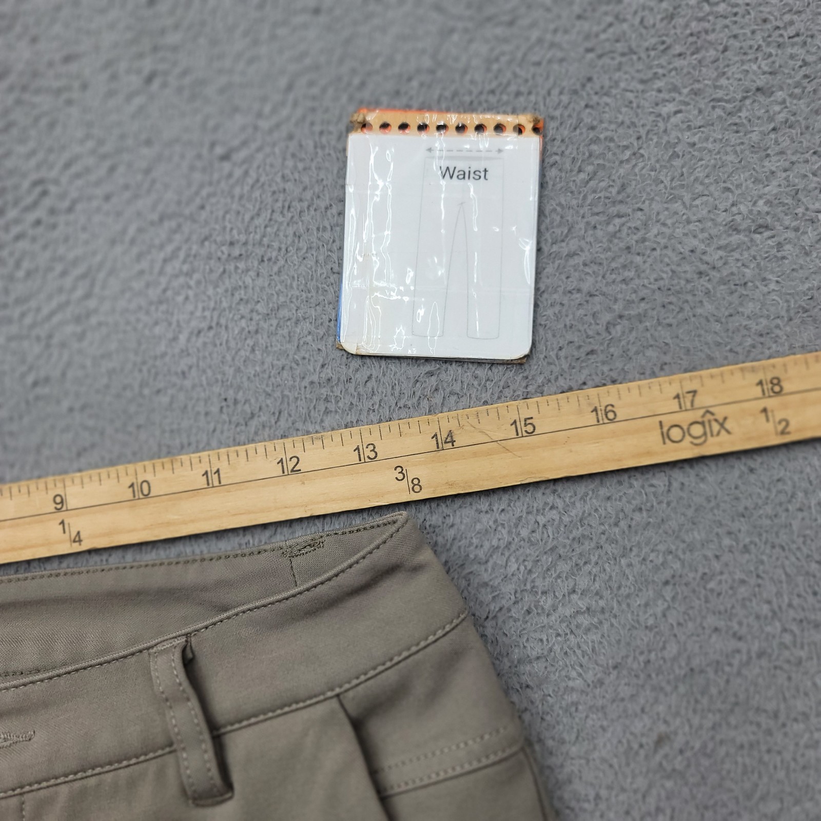 BYLT Premium Basics Jogger Pants Size 28 Tan Khaki Performance Stretch *Read