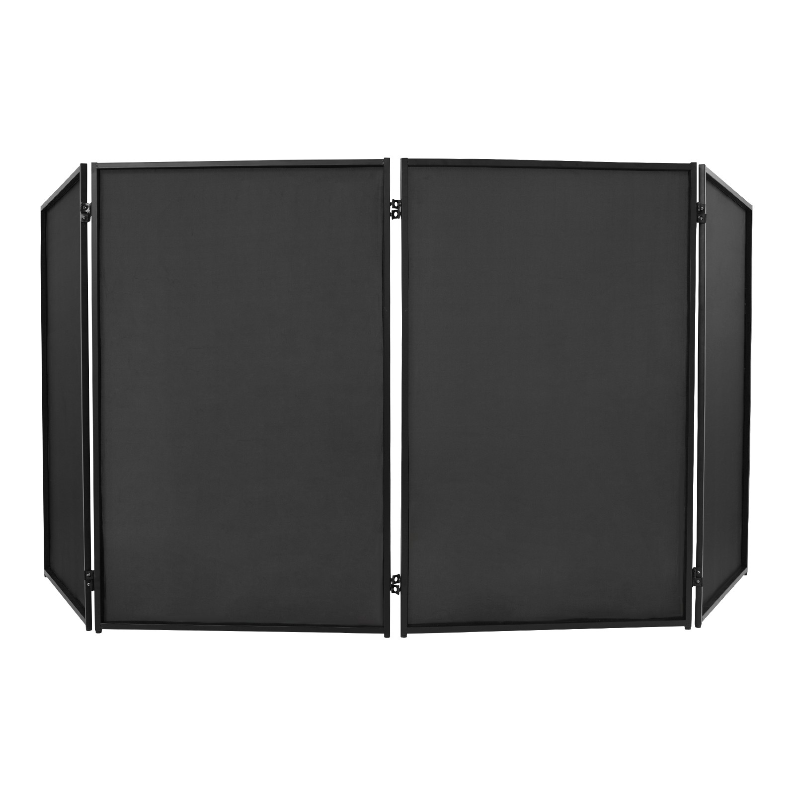 4-Panel 28x47" DJ Foldable Facade Event Booth Panel Portable Cover Screen w/ Bag