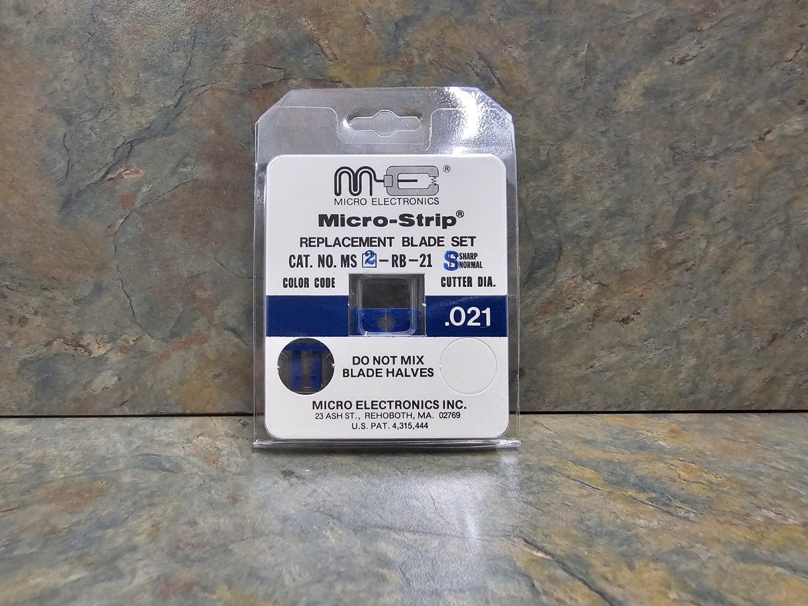 Micro Electronics Micro-Strip MS2-RB-21S Replacement Blade Set .021