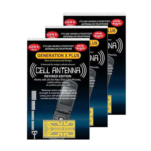 3 Internal Antenna Signal Reception Booster for iPhone / Android Cell Phone HOT!
