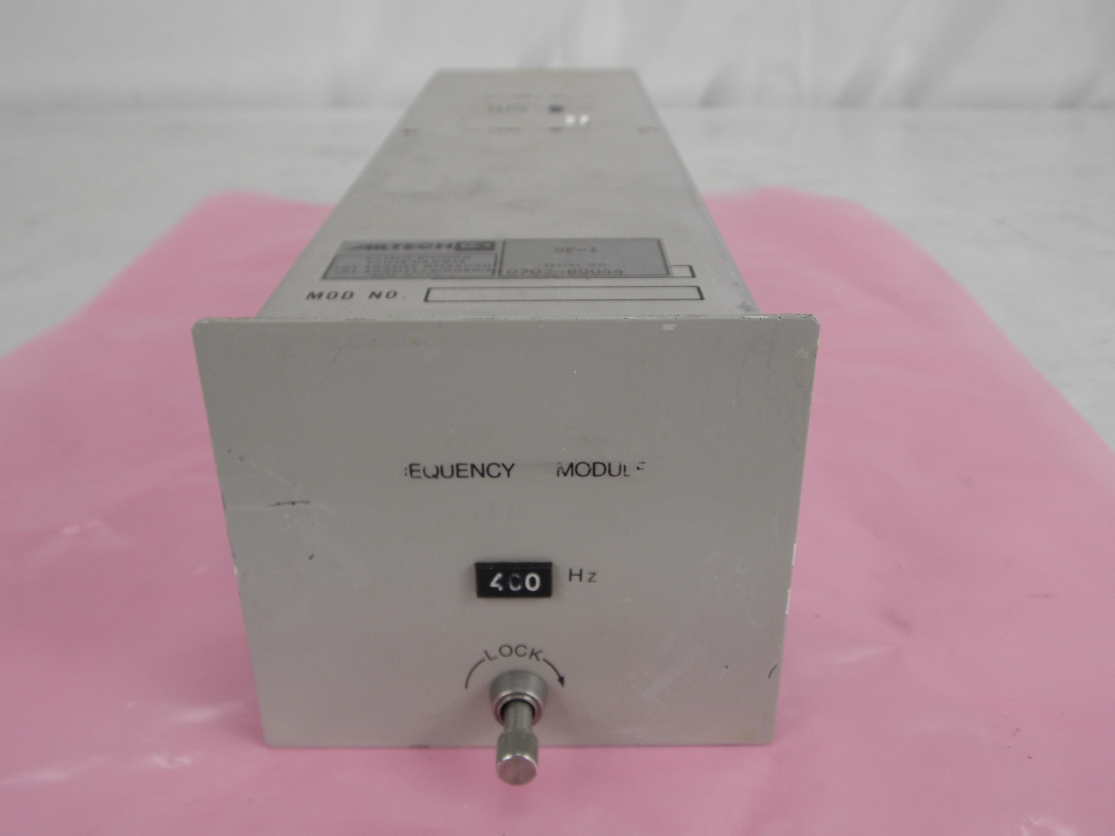 SINGER GERTSCH PAV-4BR PHASE ANGLE VOLTMETER FREQUENCY MODULE
