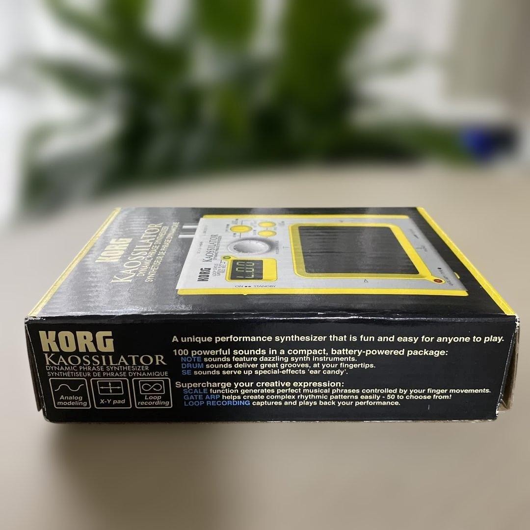 Korg KO-1 Kaossilator Dynamic Phrase Synthesizer Yellow Used