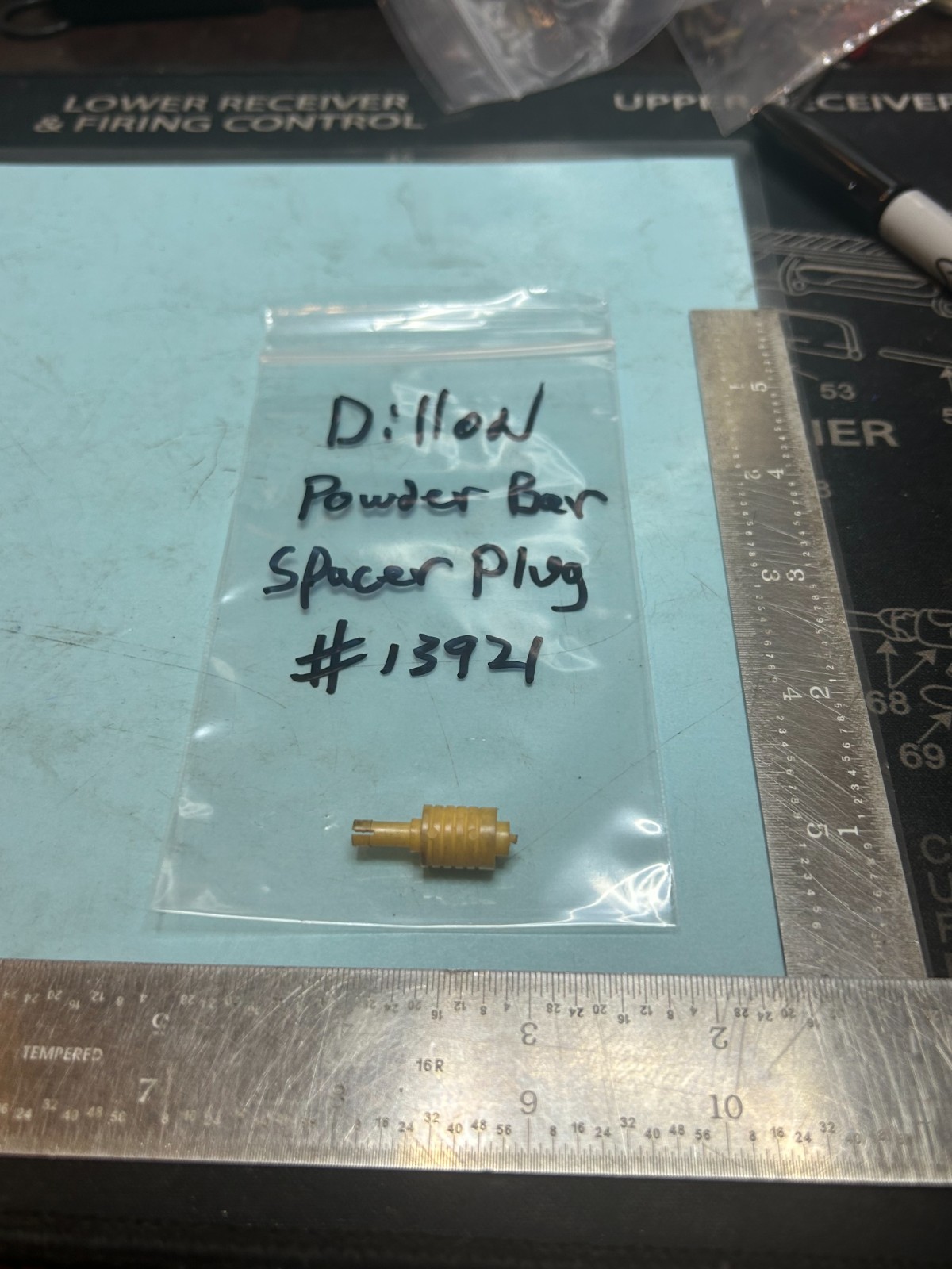 Dillon Precision Powder Bar Spacer Plug #13921 (Used)