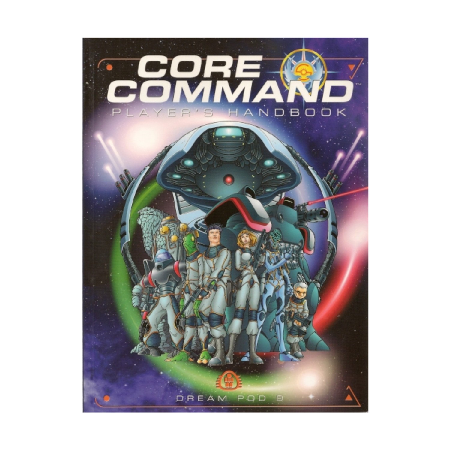 DP9 Sci-Fi RPG Core Command Player's Handbook VG+