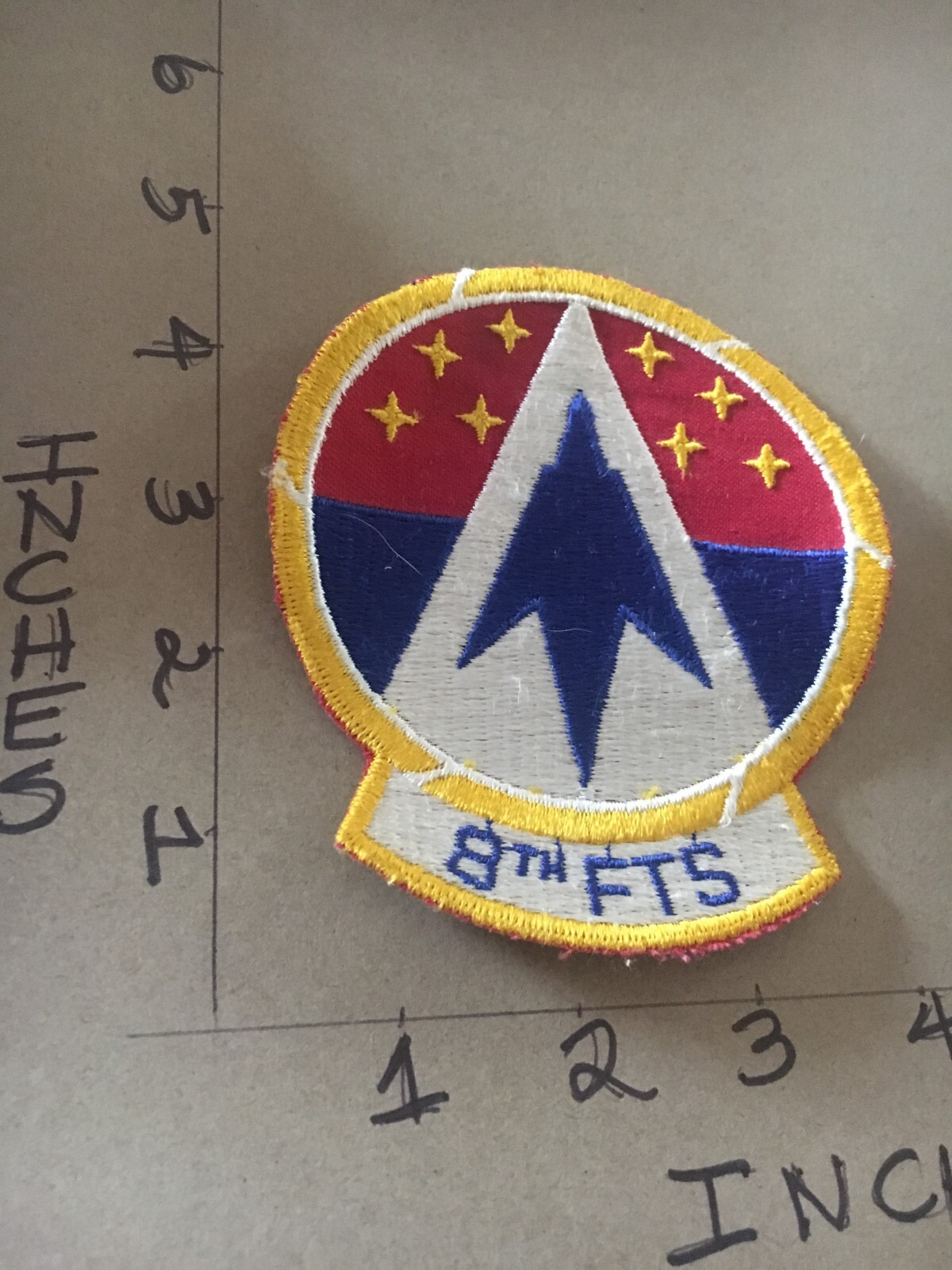 USAF 8th Fighter Training Squadron patch 4/22/25