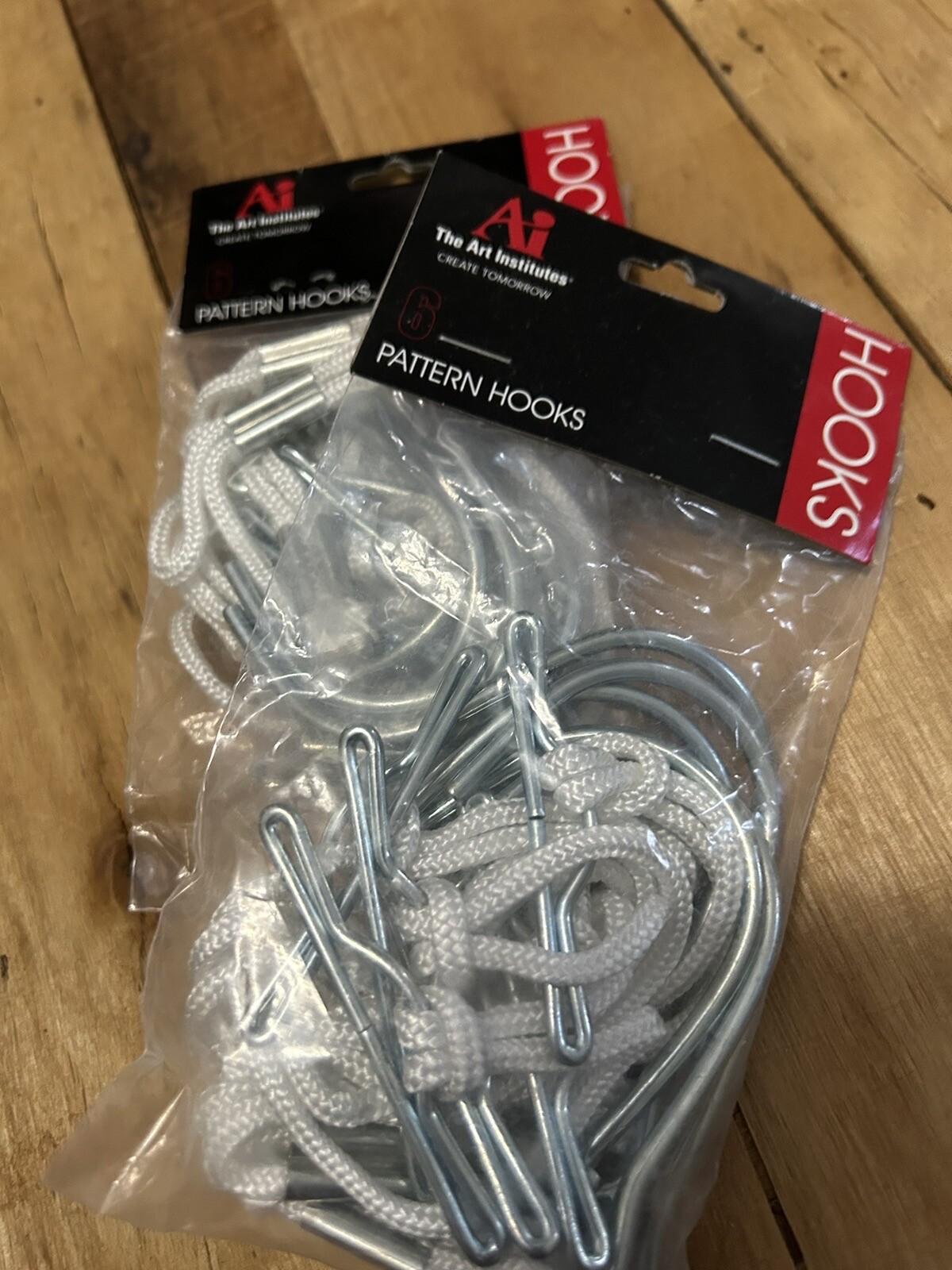PATTERN HOOKS WITH CORD - Pattern making - Pack of 18