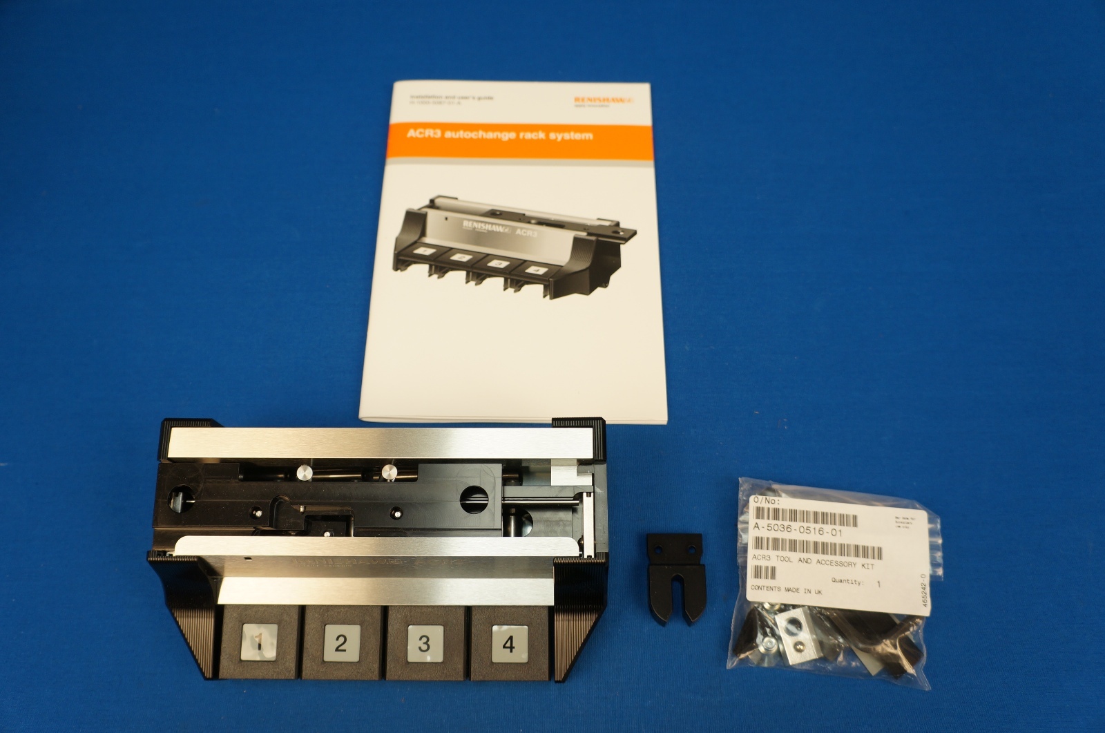 Renishaw ACR3 CMM Autochange Probe Rack New In Box One Year Warranty