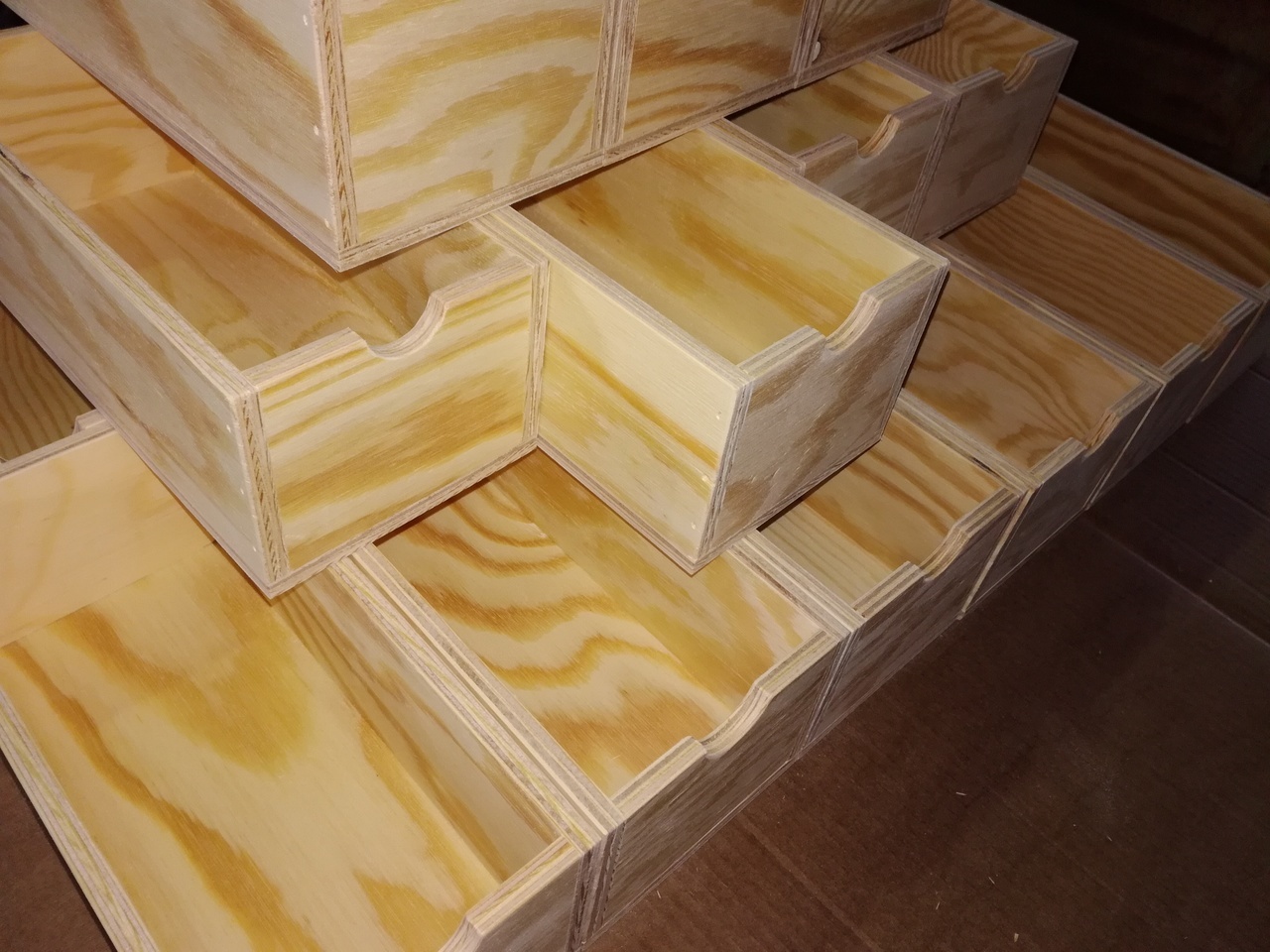 Wooden boxes wooden shop drawers storage boxes 25x12x9cm. Shop wooden boxes nailed!