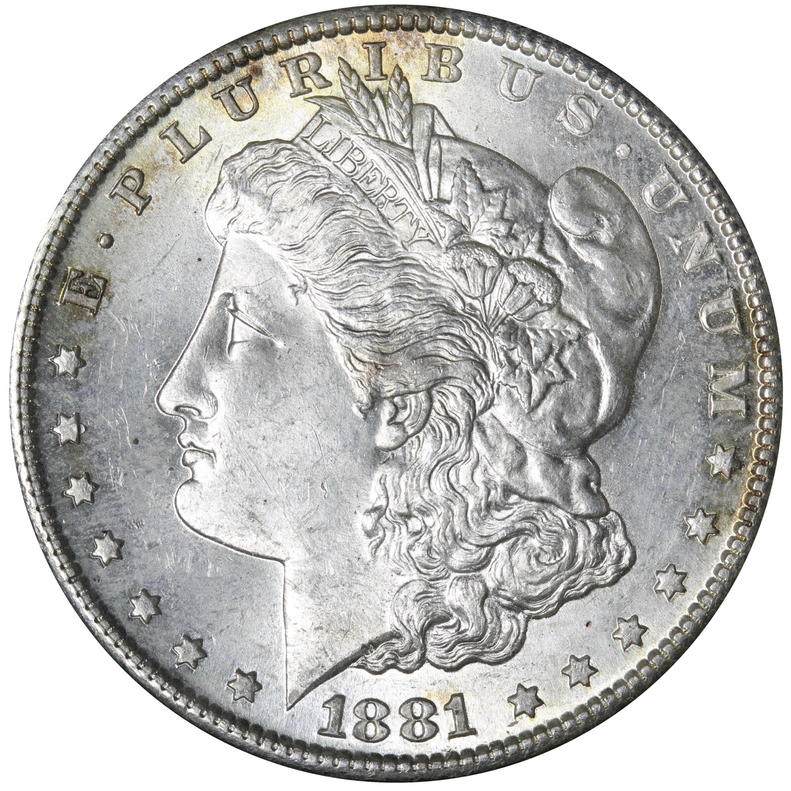 1881-S Morgan Silver Dollar BU UNCIRCULATED MS E716 JUHC
