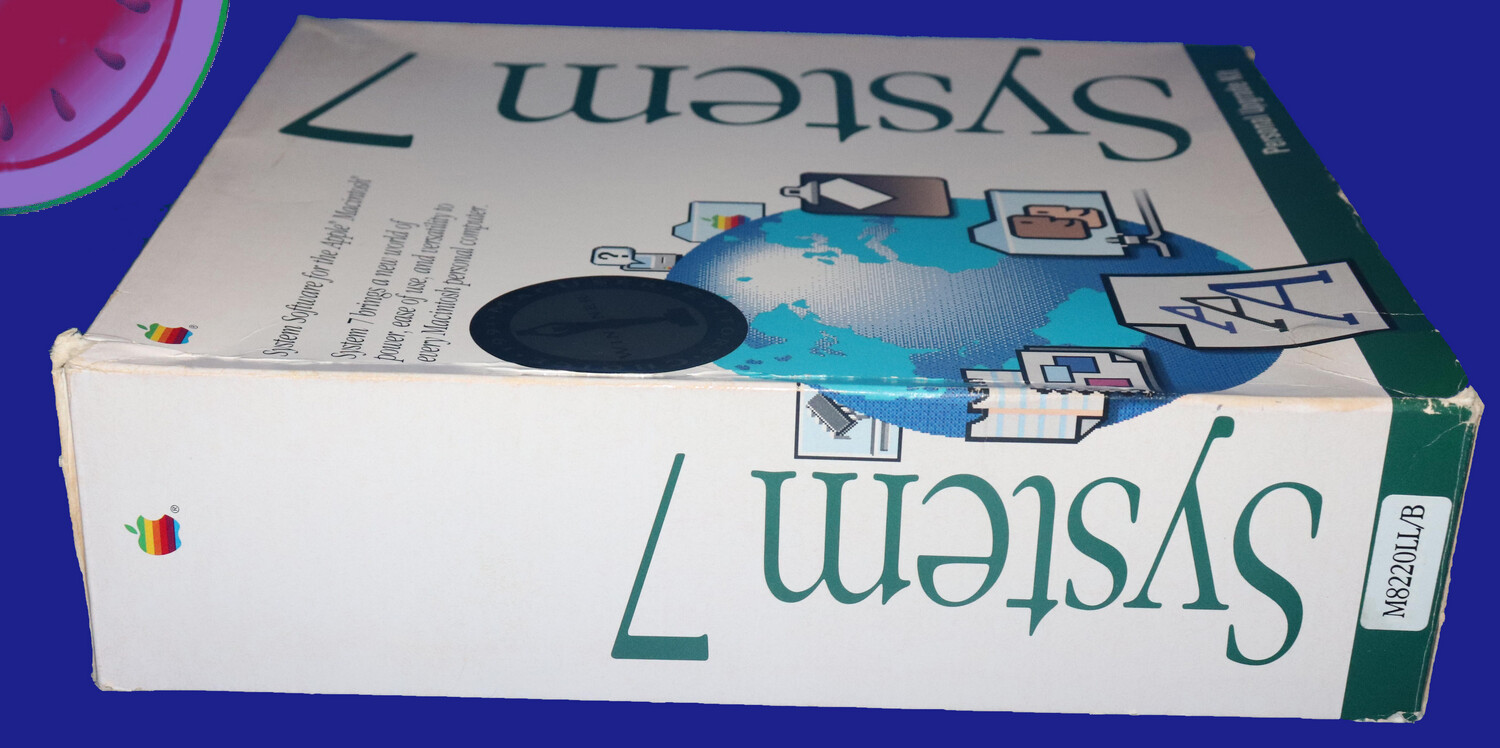 Apple System 7 Personal Upgrade Kit Software & Manuals + Hypercard 1991 M8220LL