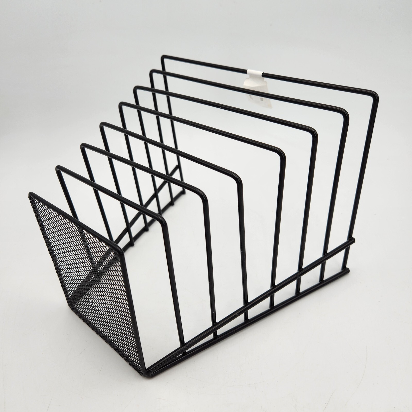 Swinton Office Step File Metal Wire And Mesh Black