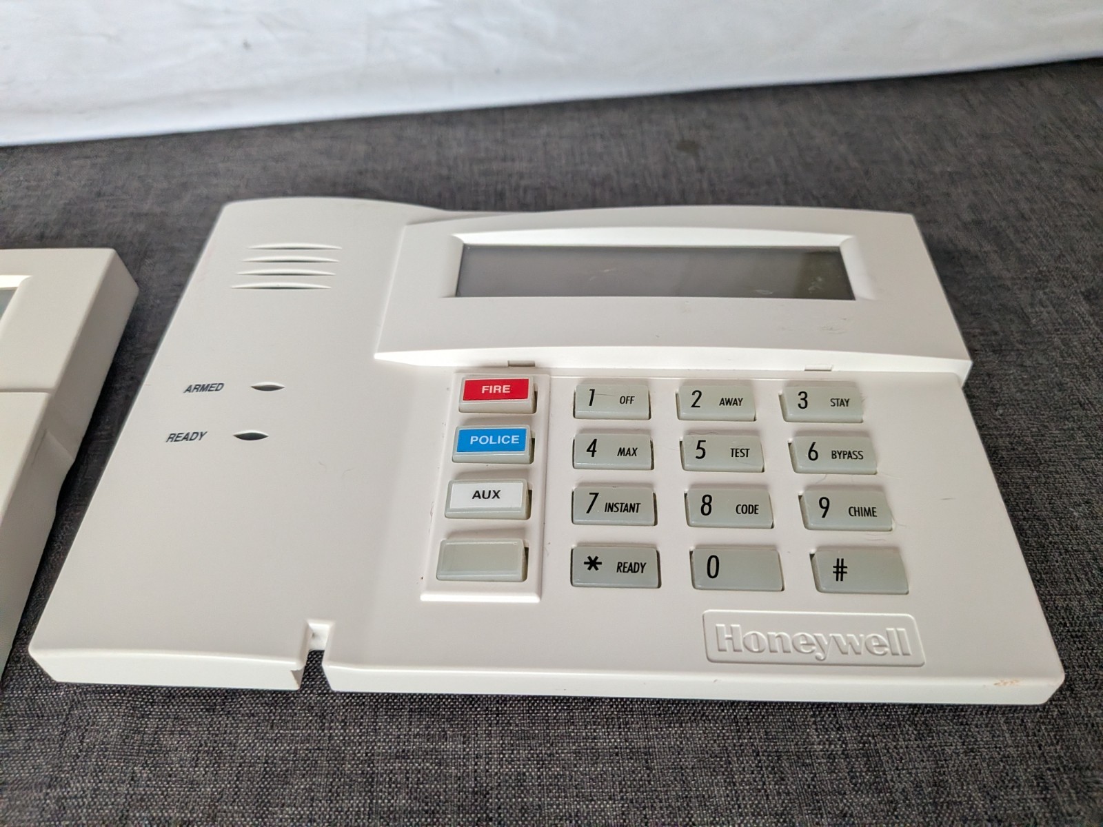Lot of 2 Honeywell 6160 Ademco Alarm Keypad