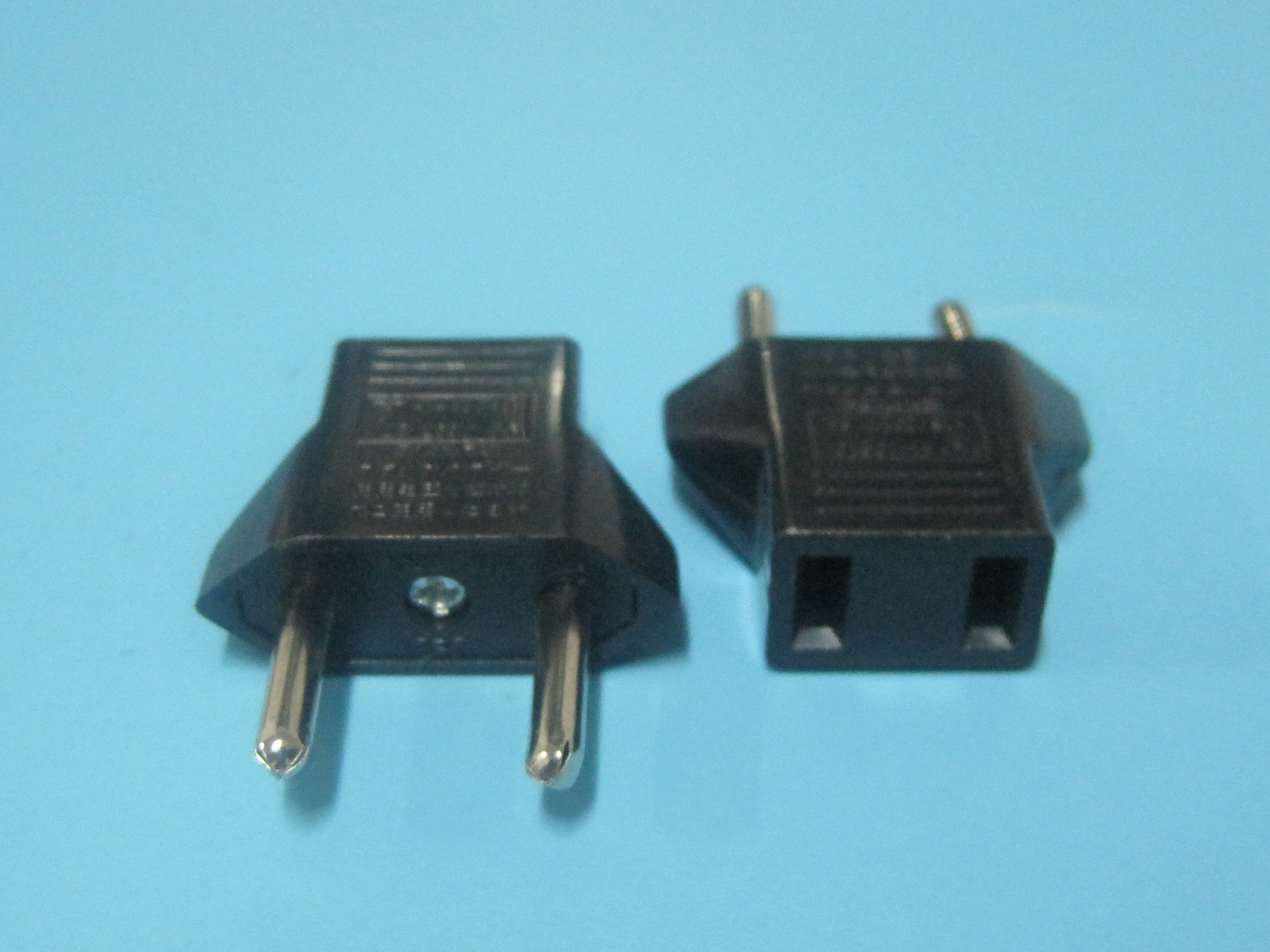 50pcs  USA US to EU European  Travel Charger Adapter Plug Outlet Converter III