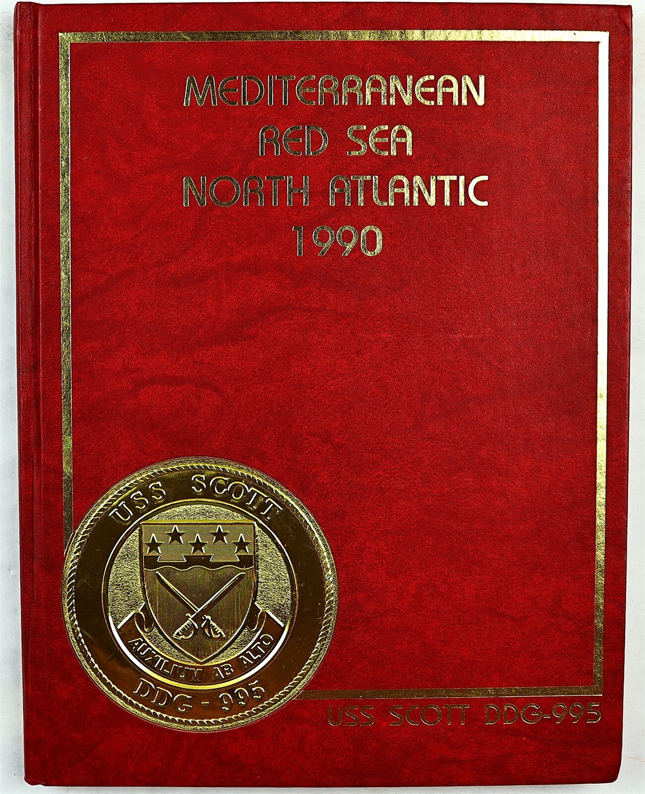 USS Scott (DDG-995) 1990 North Atlantic Mediterranean Deployment Cruise Book