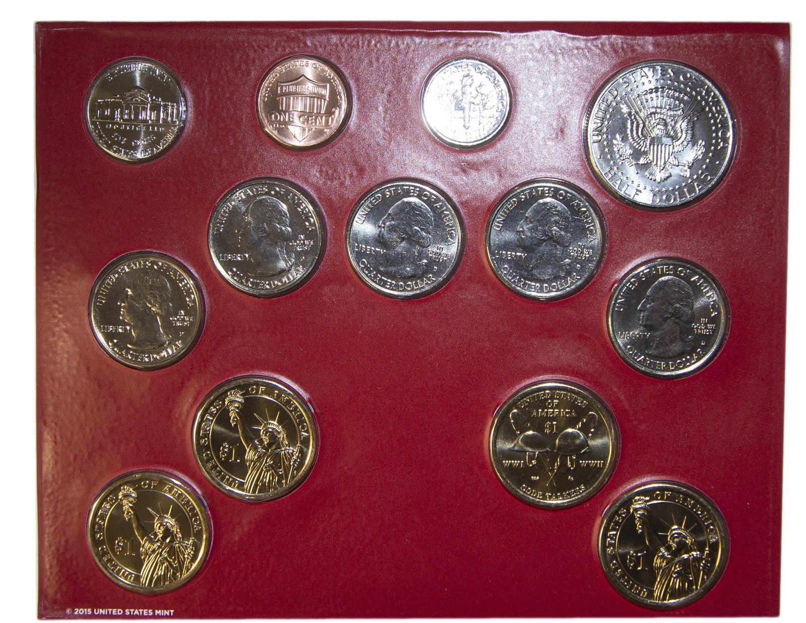 2016 PD US Mint Set (OGP) 26 coins