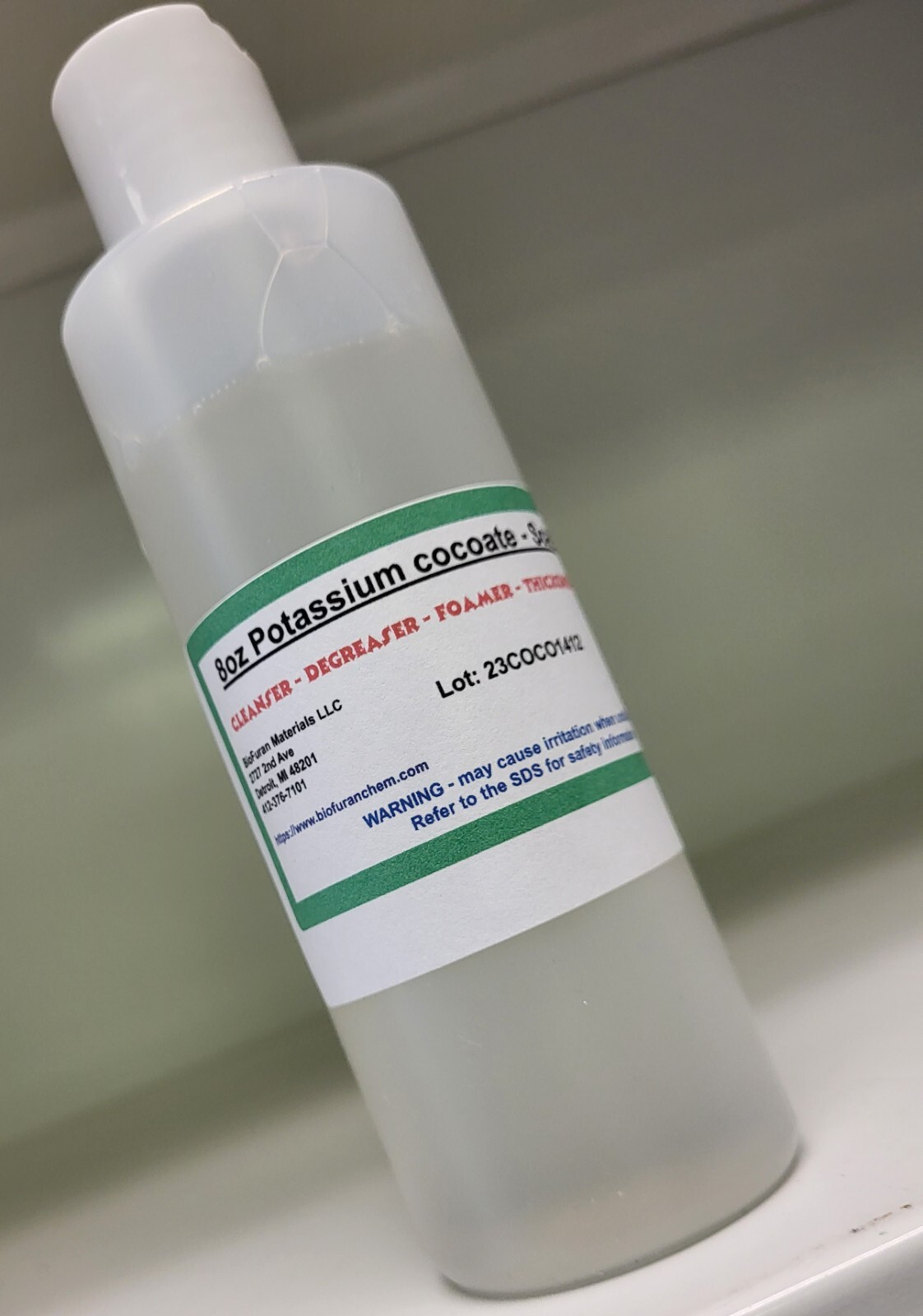 8oz Potassium cocoate, soap base