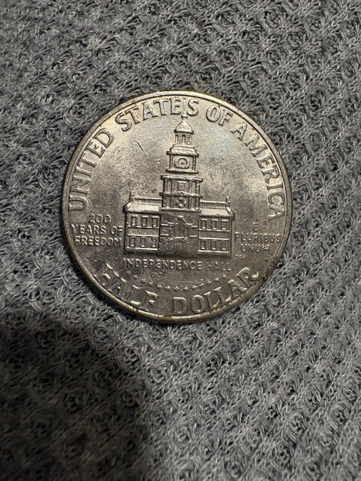 1976-D 50C Clad Kennedy Half Dollar