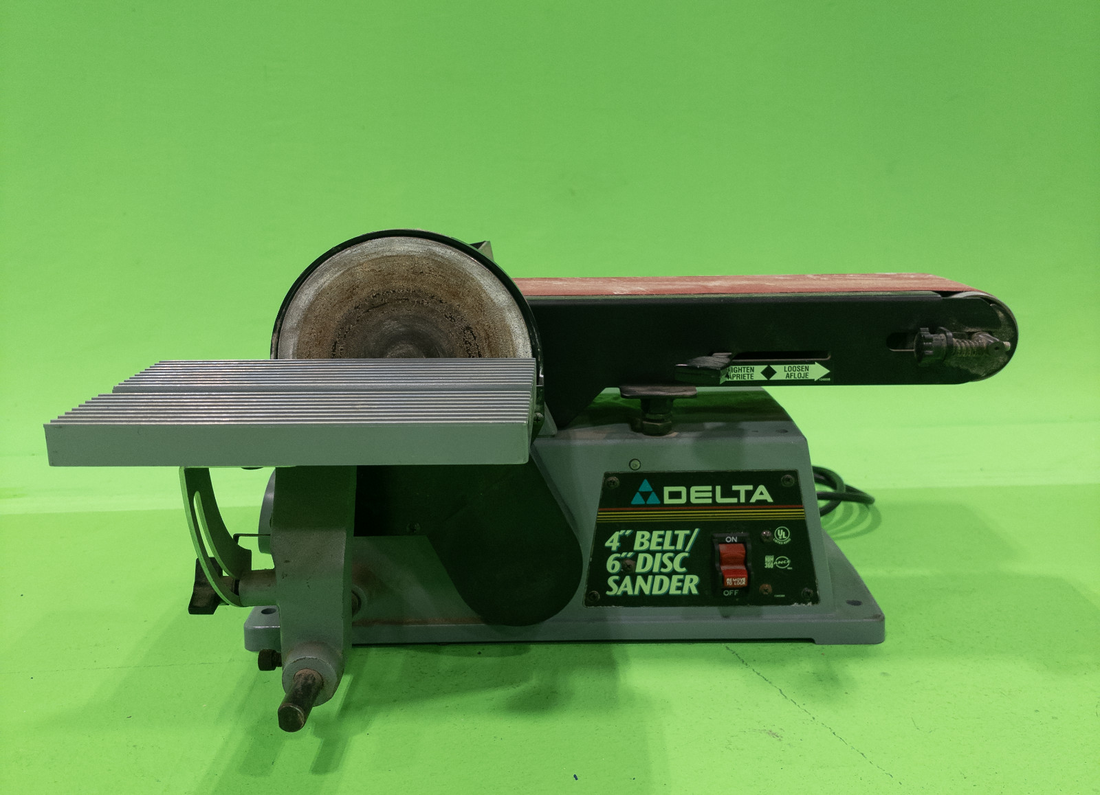 Delta 31-460 Type 2 Belt & Disc Sander 4" x 6" Cast Iron Woodworking Tool