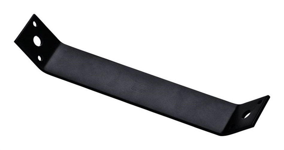 National Hardware N351-475 Black 6-Holes Strap Brace 9.3 H x 1.5 W x 0.12 D in.