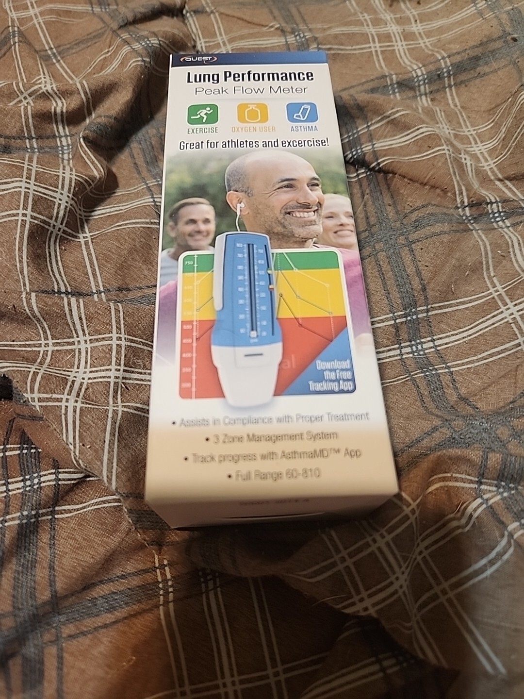 Quest AsthmaMD Lung Performance Peak Flow Meter