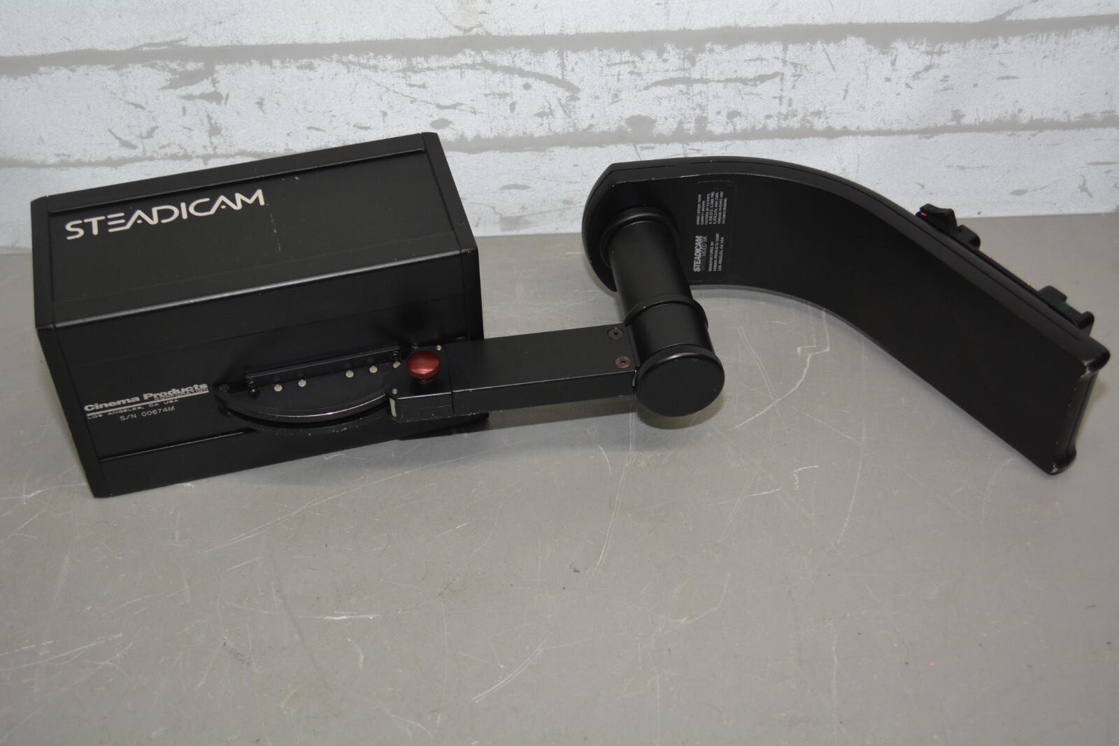 ^ Steadicam Camera Stabilizing System SK2