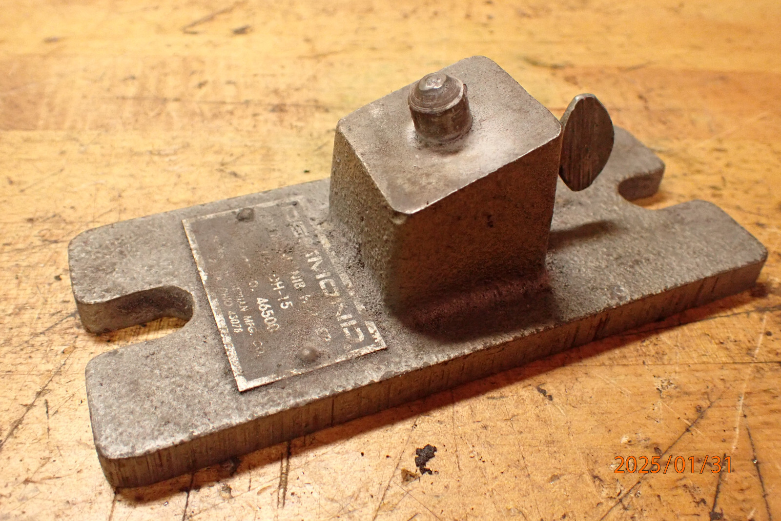 LOT B DESMOND DH-15 WHEEL DRESSER BASE FOR SURFACE TOOL CUTTER GRINDER GRINDING