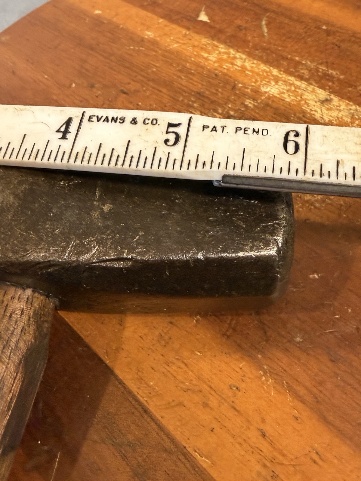 Vintage 4lb Warwood Double Faced Nevada Pattern Mining Sledge Hammer. X37X