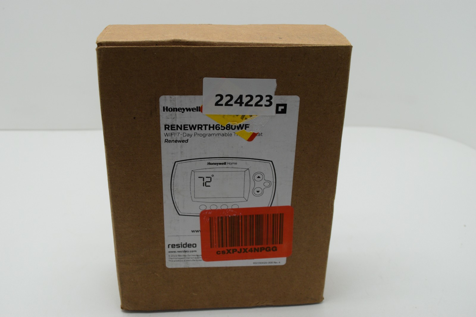 3 Pack Honeywell Home RENEWRTH6580WF 7-Day Wi-Fi Programmable Thermostat Renewed