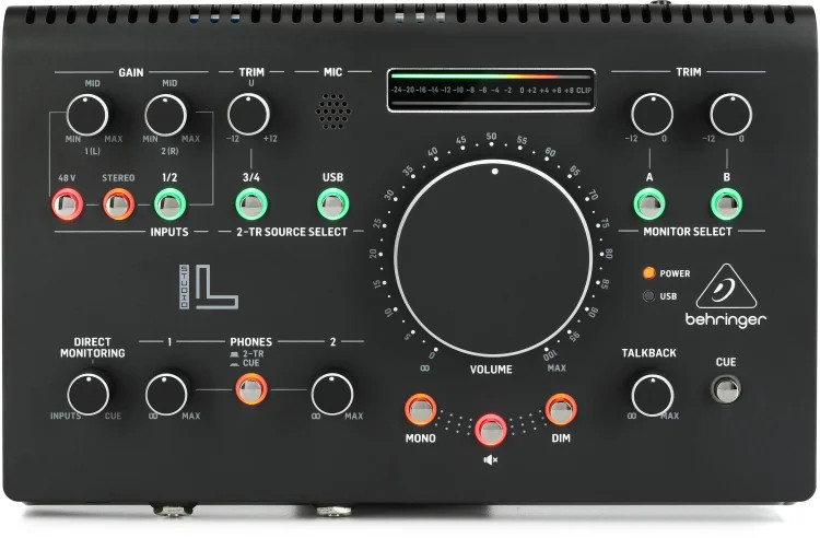 Behringer Studio L High-end Studio Control with VCA Control and USB Audio