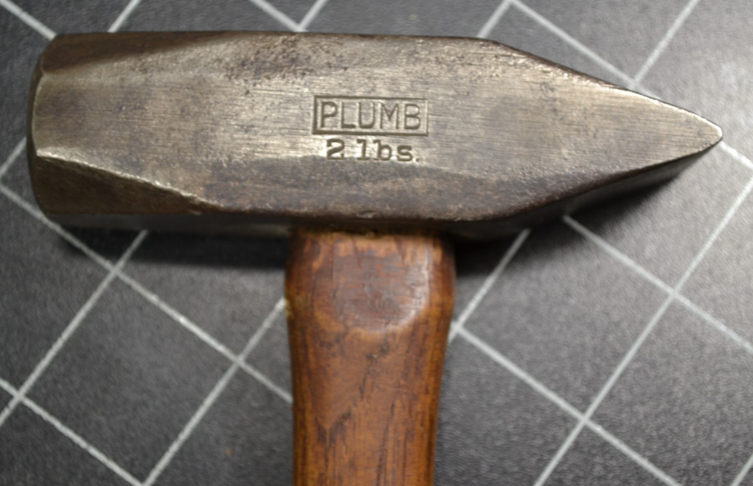 PLUMB - TINNERS' RIVETING HAMMER - 2# - ALL ORIGINAL