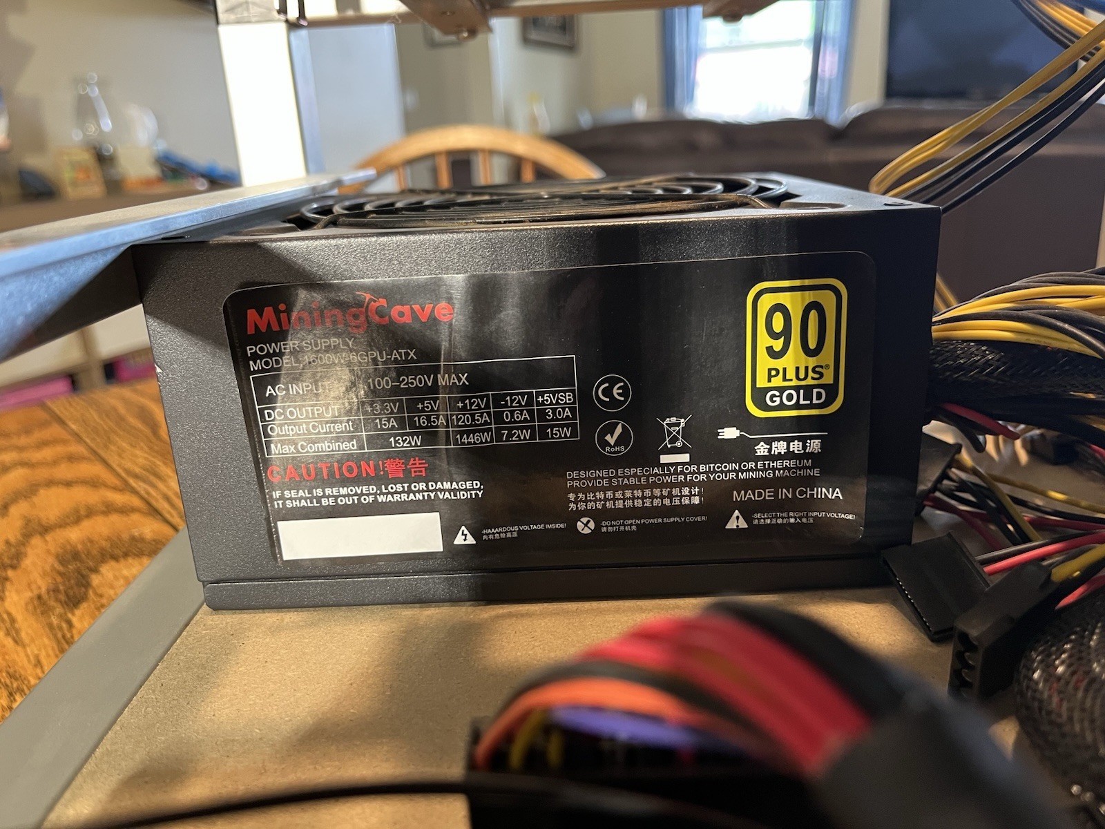 Mining Cave Custom Crypto Mining Rig Kit W/6 3070 Founders