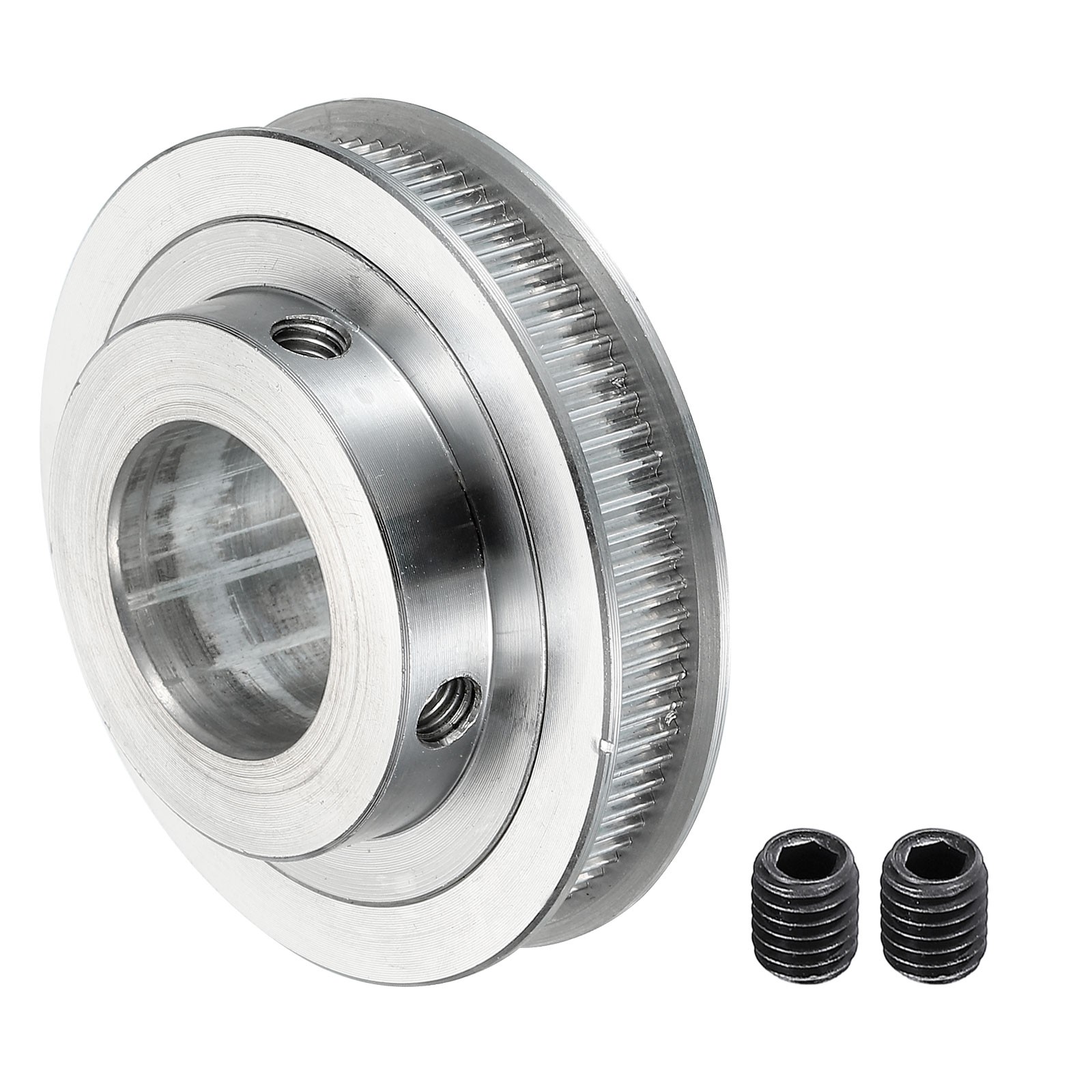 80 Teeth 25mm Bore Timing Pulley Aluminium Synchronous Wheel with M5 Screw