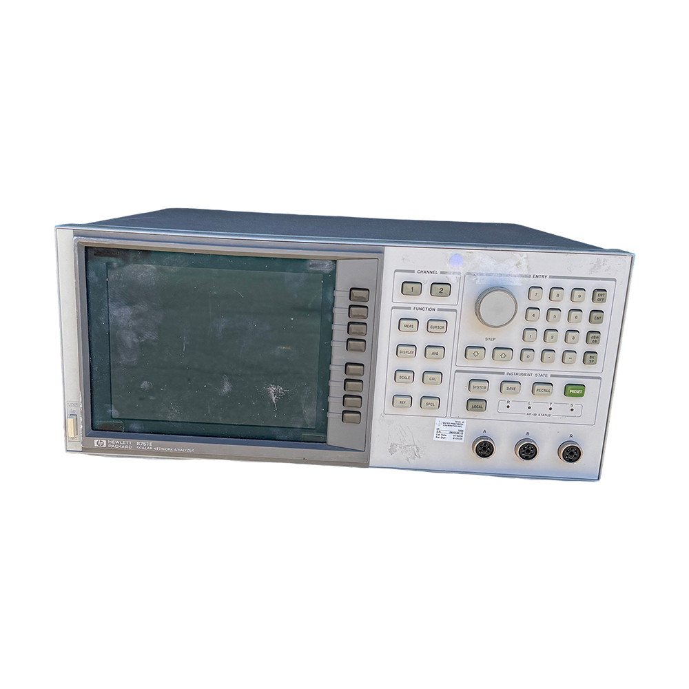 HP Keysight 8757E Scalar Network Analyzer 2-CH 75dB 110GHz GPIB System