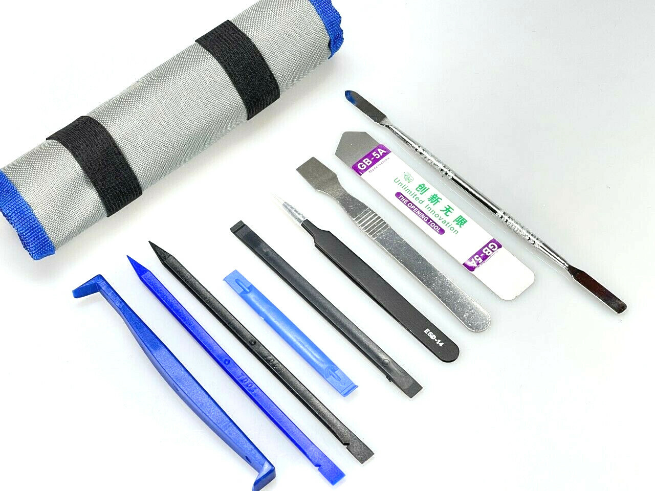 Opening Pry Tool Set Spudger Tweezers Nylon Plastic Opener Kit 10PC