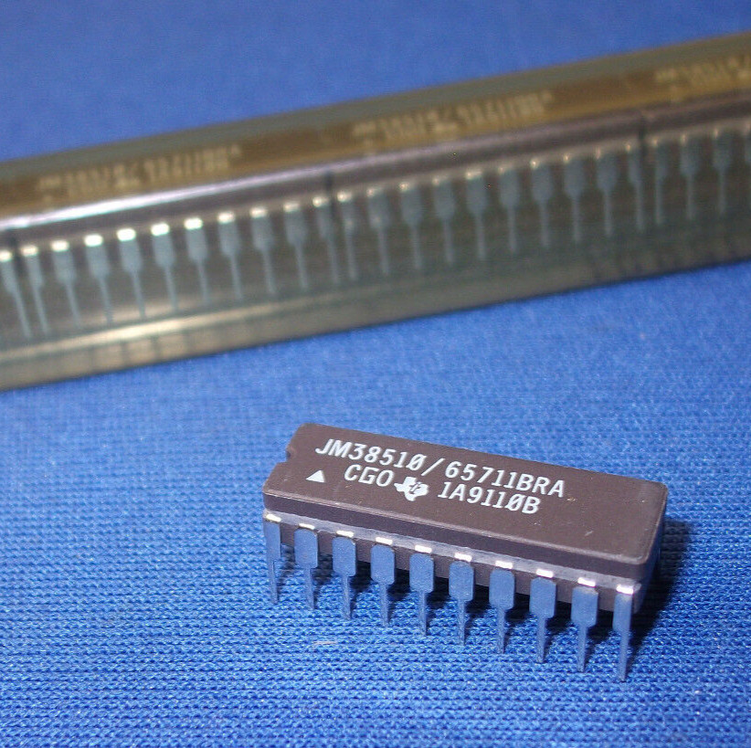 JM38510/65711BRA TI SN54HC541 20Pin CERDIP VINTAGE ORIG TUBES MILSPEC RARE  QTY1