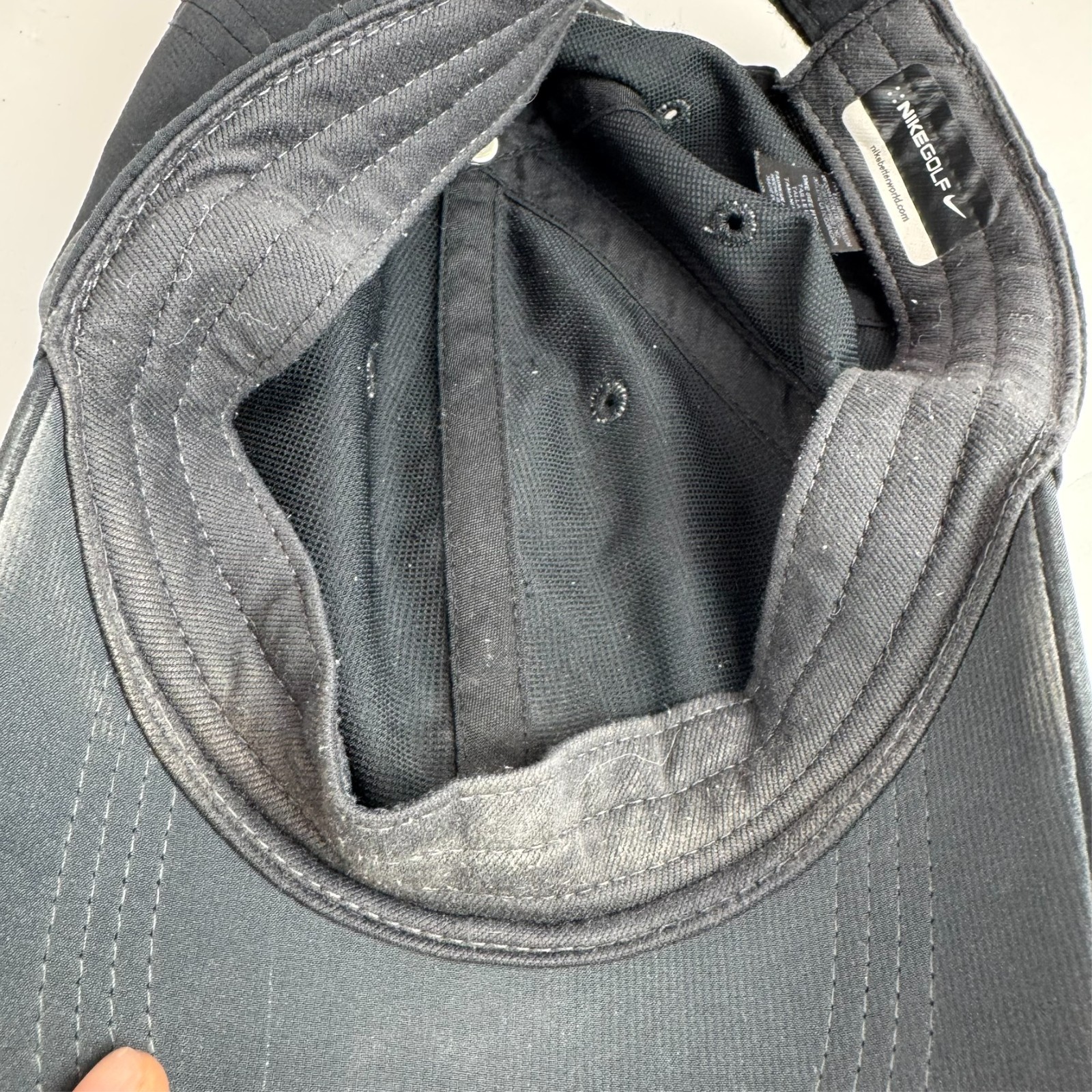 Nike Golf Men's Black Adjustable Cap Hat One Size Fits Most