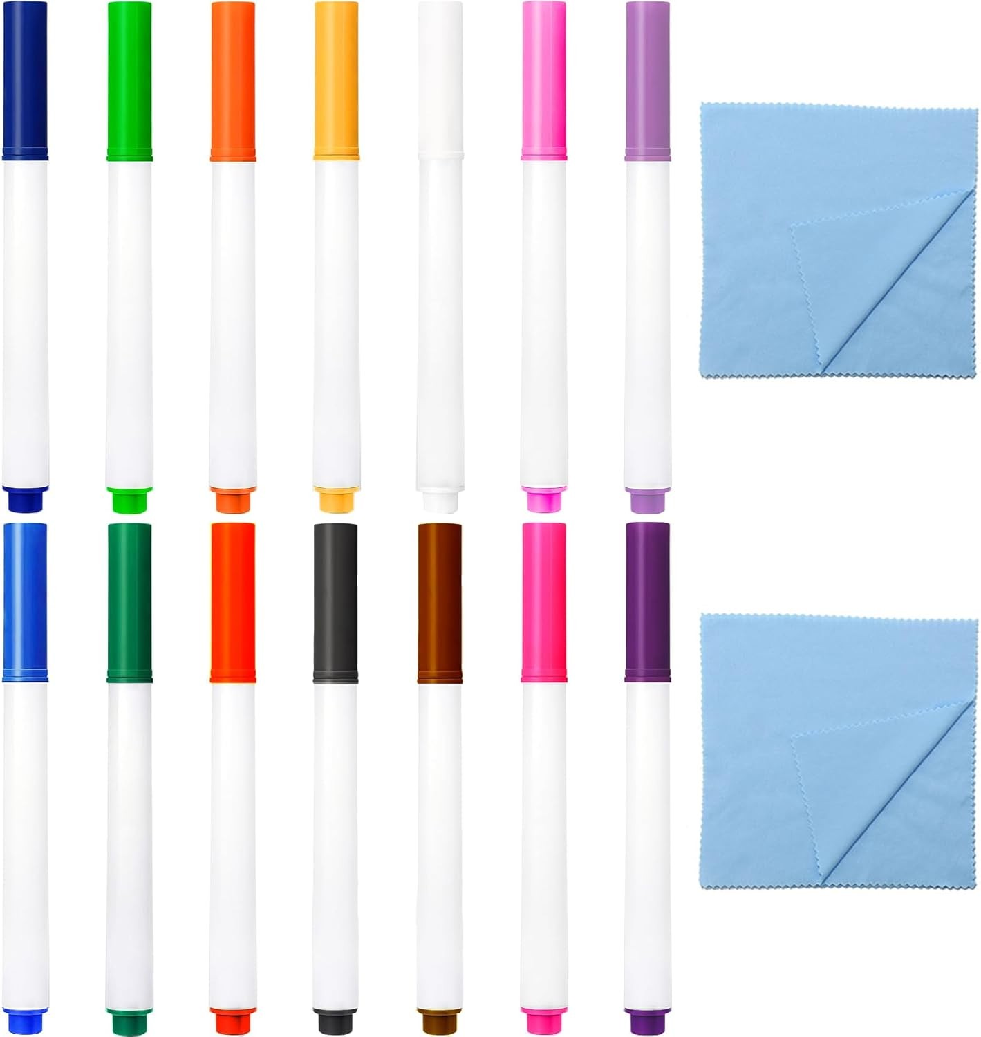 7Colors Neon Dry Erase Markers for Acrylic Light Board, Neon Liquid Chalk