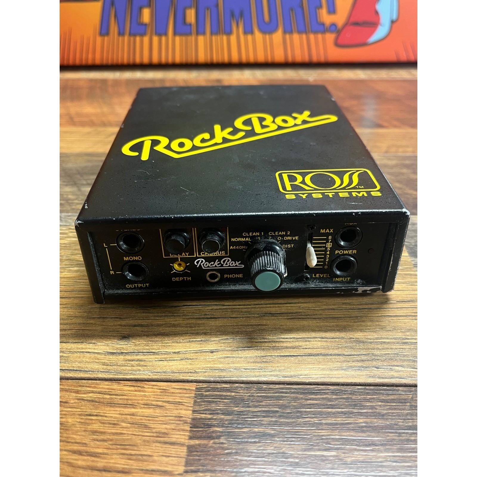 Vintage Ross Systems RockBox RB20 Guitar Rare - Untested