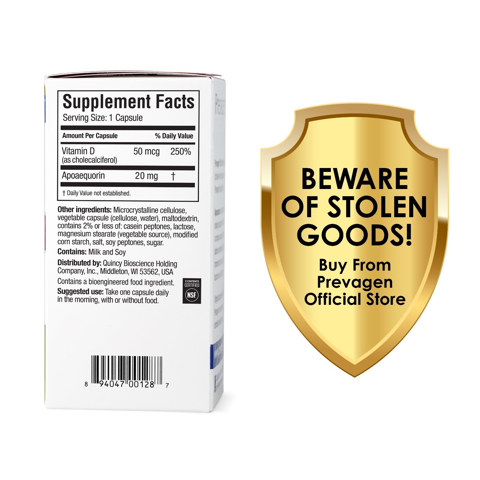 Prevagen Extra Strength 20mg Capsules - 60 Count